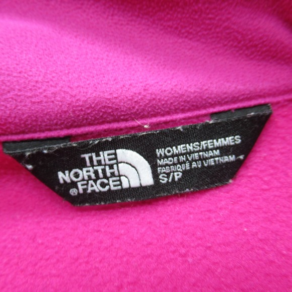 North Face Jacket Women Small Pink Softshell Pockets FullZip Hiking Apex Bionic2 - Picture 4 of 14